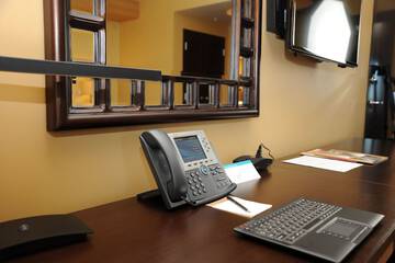 In-room business center