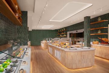 Breakfast buffet