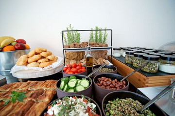Breakfast buffet
