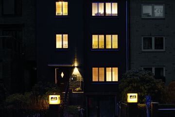 Front of property - evening/night