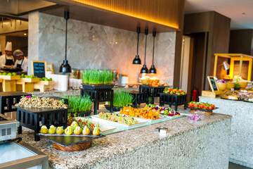 Breakfast buffet