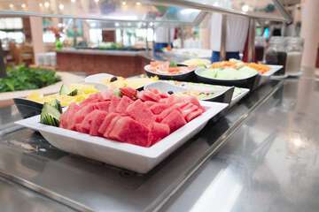 Breakfast buffet