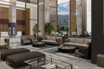Lobby sitting area