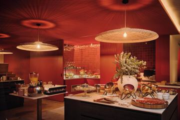 Breakfast area