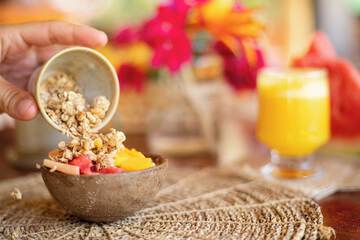 Breakfast buffet