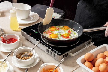 Breakfast buffet