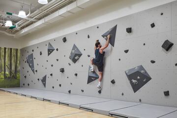 Rock climbing wall - indoor