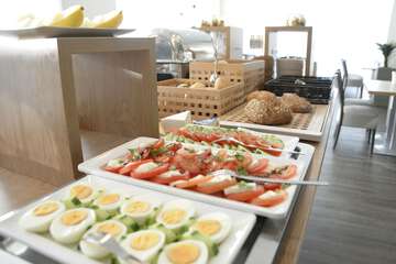 Breakfast buffet