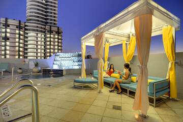 Rooftop pool
