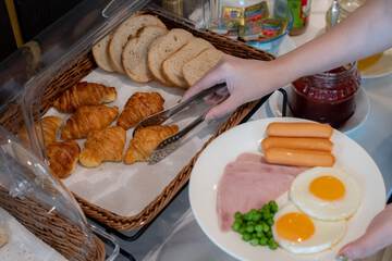 Breakfast buffet