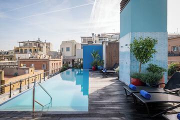 Rooftop pool