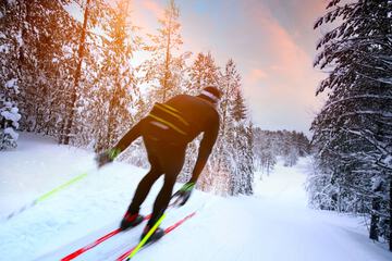 Skiing