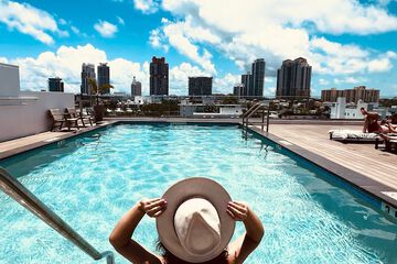 Rooftop pool