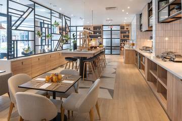 Breakfast area