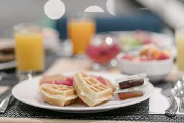 Breakfast buffet