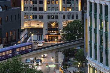 Front of property - evening/night