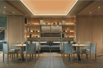 Breakfast area
