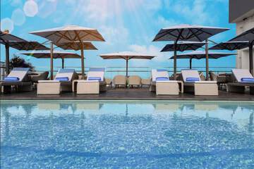 Rooftop pool