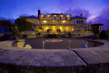 Front of property - evening/night