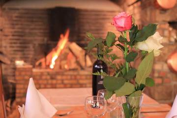 Couples dining