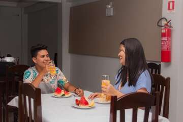 Breakfast area