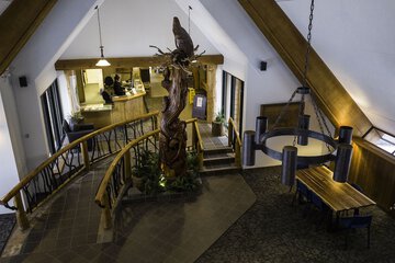 Interior entrance