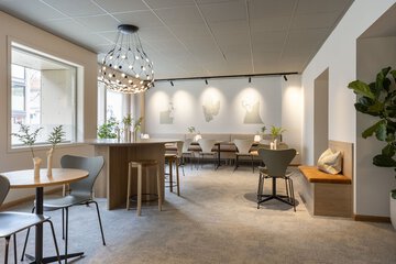 Breakfast area