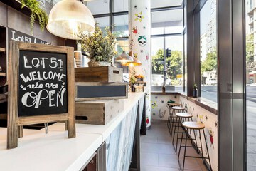Breakfast area