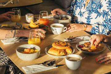 Breakfast area