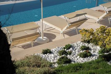 Rooftop pool