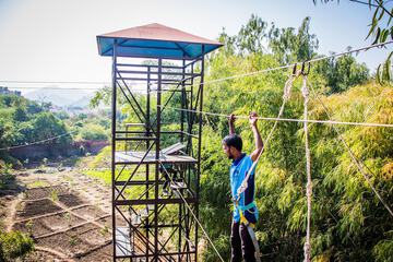 Ziplining