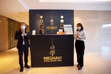 Spa reception