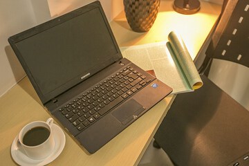 In-room business center