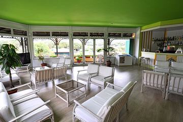 Lobby sitting area