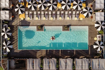 Rooftop pool