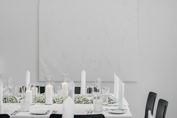 Indoor wedding