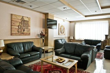 Lobby sitting area