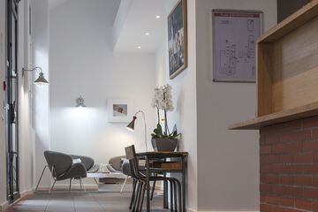 Interior entrance