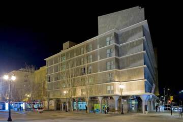 Front of property - evening/night