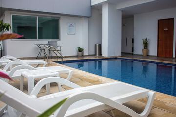 Rooftop pool
