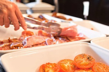 Breakfast buffet