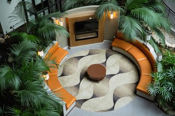 Lobby sitting area