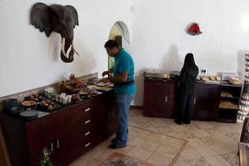 Breakfast area