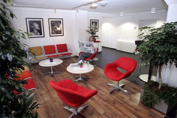 Lobby sitting area