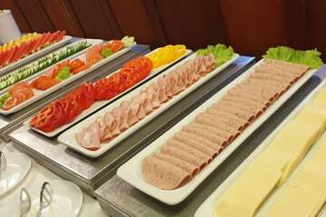 Breakfast buffet