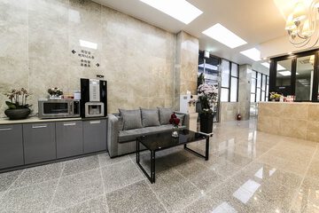Lobby sitting area
