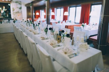 Indoor wedding