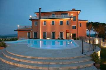 Front of property - evening/night