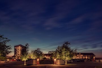 Front of property - evening/night