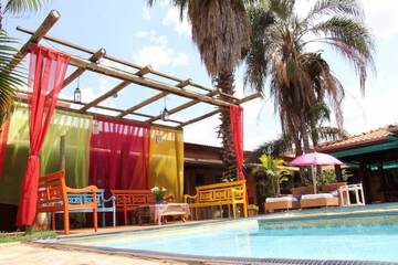 Rooftop pool